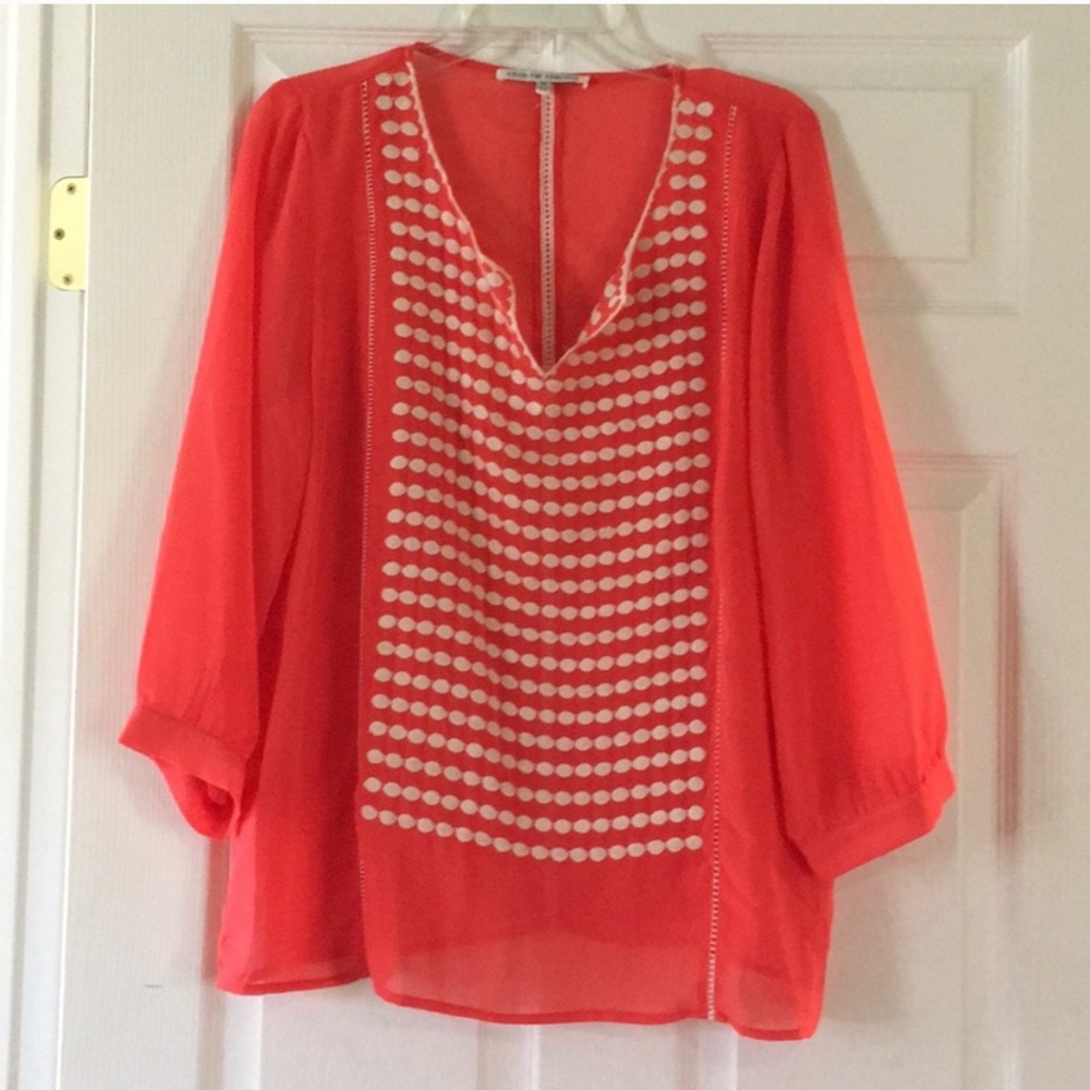 Collective Concepts Sheer Blouse